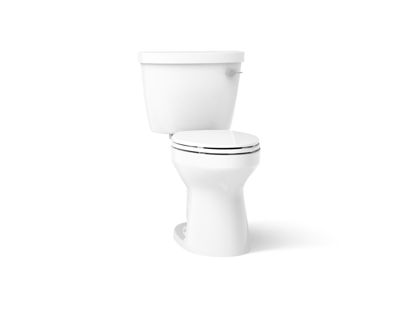 KOHLER K-31620-RA Cimarron ComForteeight Two-piece elongated 1.6 gpf chair-height toilet - White