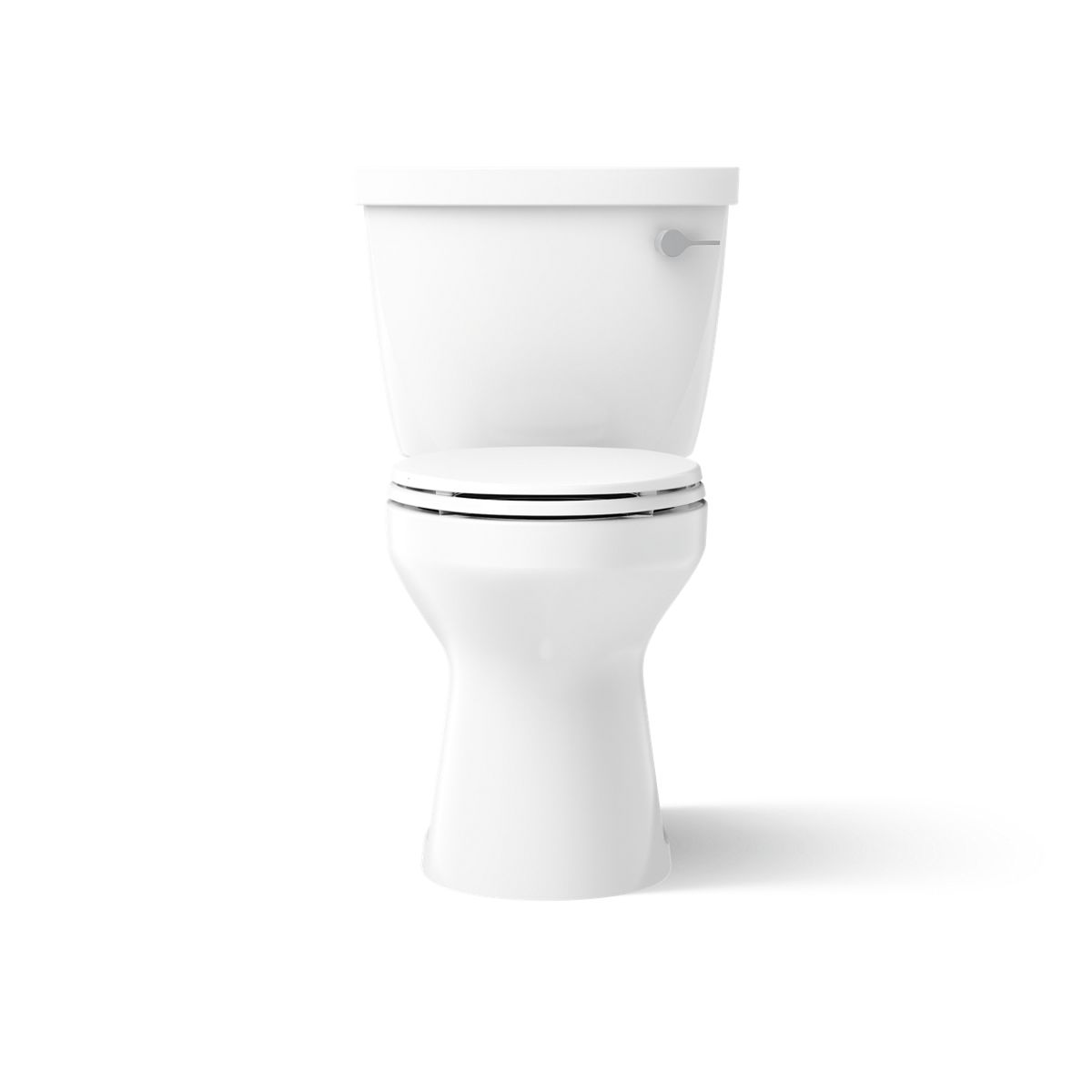 KOHLER K-31620-RA Cimarron ComForteeight Two-piece elongated 1.6 gpf chair-height toilet - White