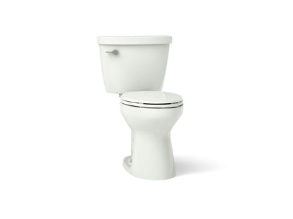 KOHLER K-31621 Cimarron ComForteeight Two-piece elongated 1.28 gpf chair height toilet