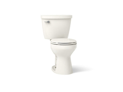 KOHLER K-31640-RA Cimarron ComForteeight Two-piece round-front 1.6 gpf chair-height toilet