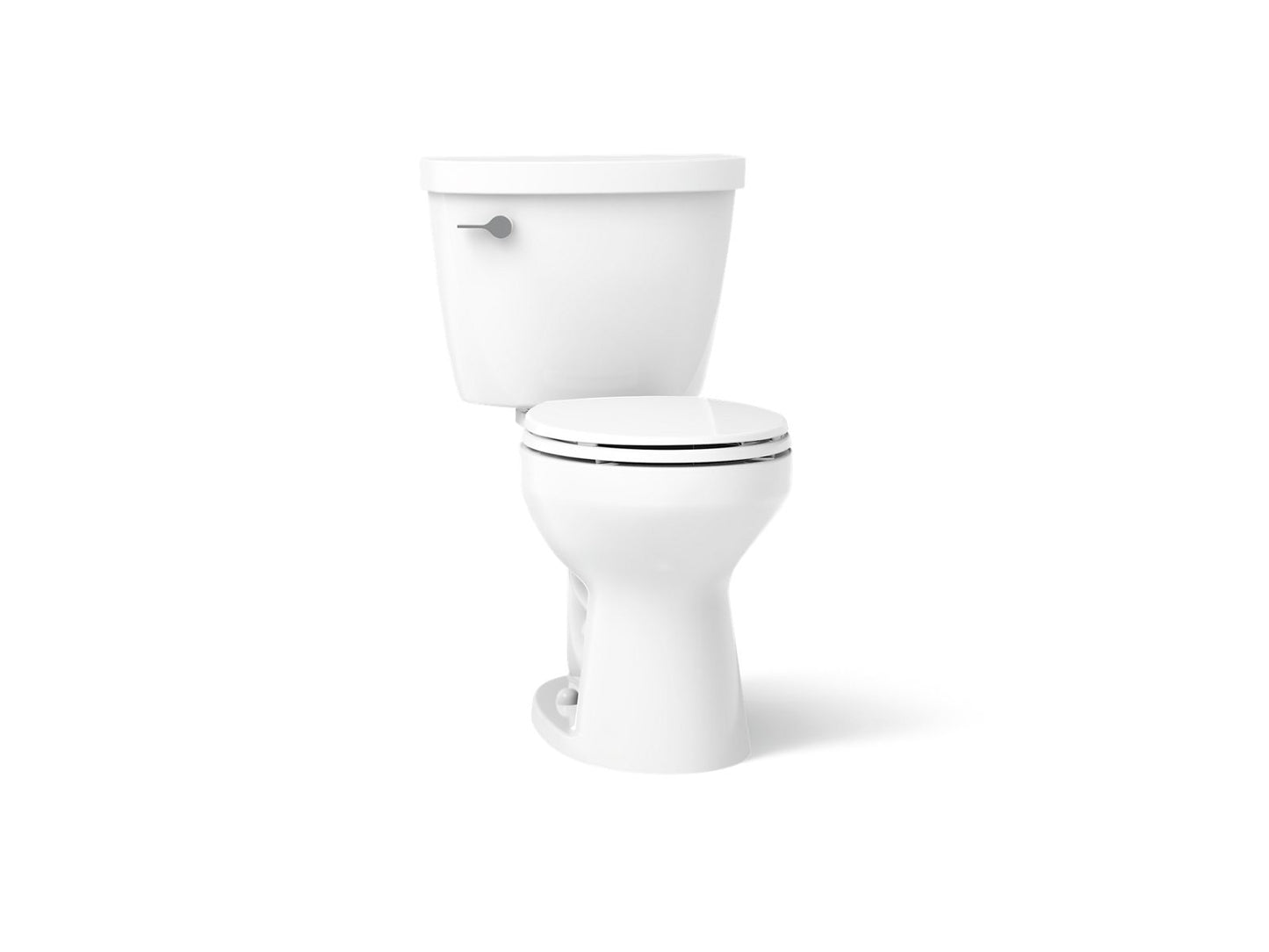KOHLER K-31640-RA Cimarron ComForteeight Two-piece round-front 1.6 gpf chair-height toilet