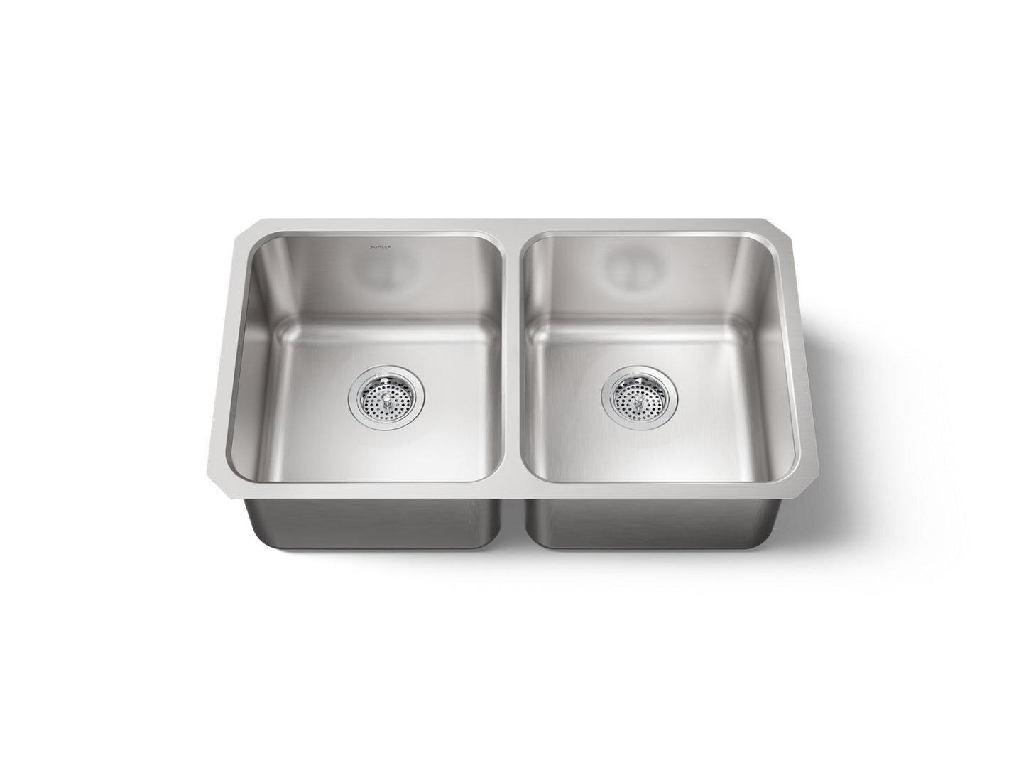 KOHLER K-3171 Undertone 31-1/2" undermount double-bowl kitchen sink