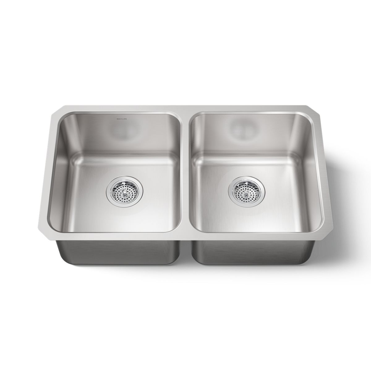 KOHLER K-3171 Undertone 31-1/2" undermount double-bowl kitchen sink