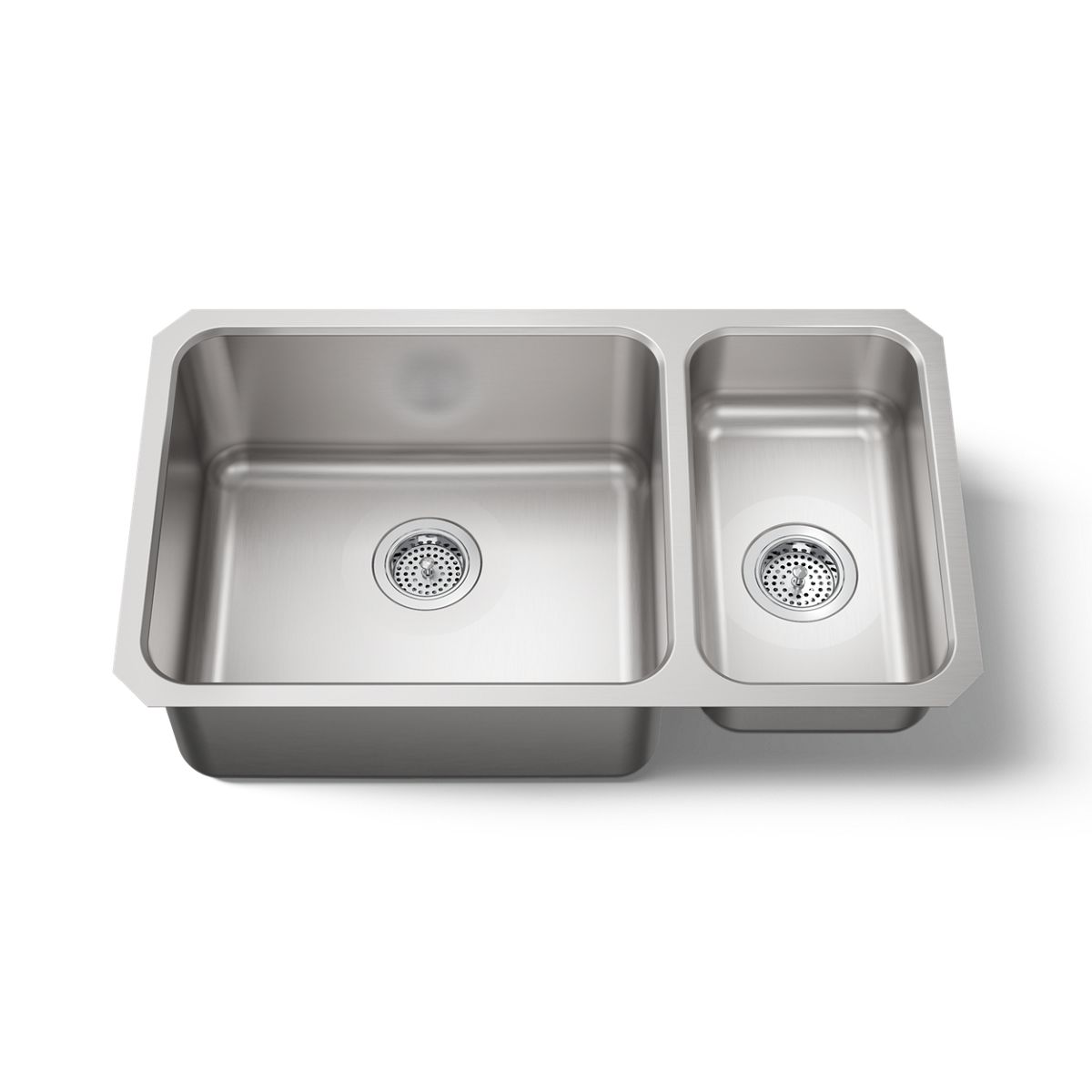 KOHLER K-3174 Undertone 31-1/2" undermount double-bowl kitchen sink