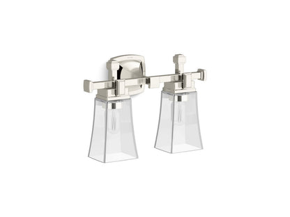 KOHLER K-31756-SC02 Riff Two-light sconce