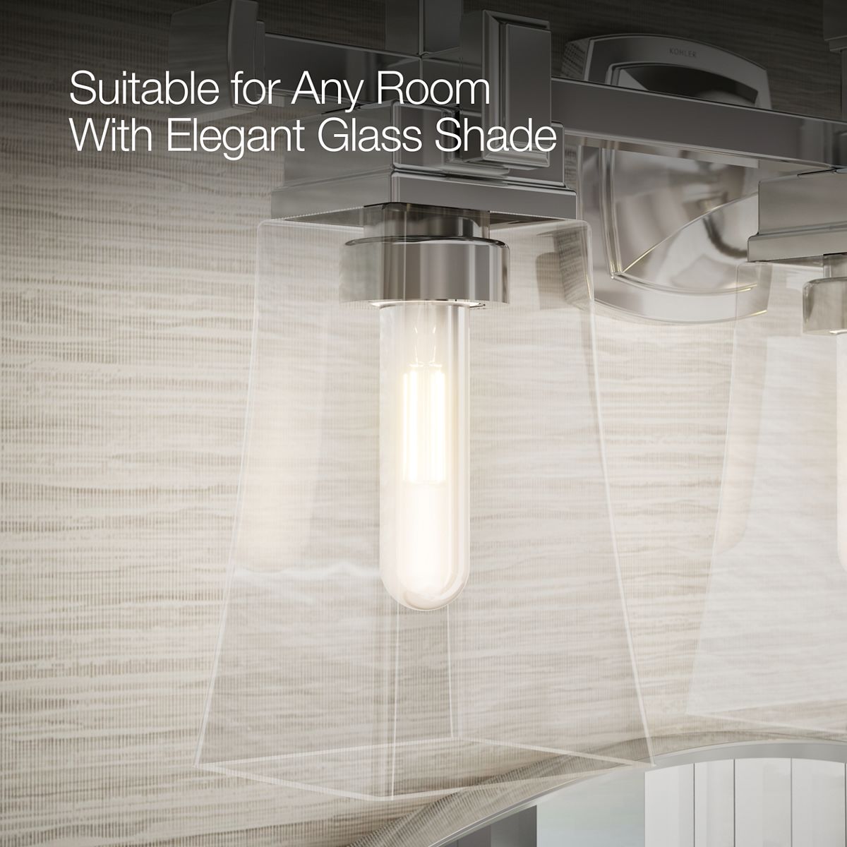 Products in use in close room view
