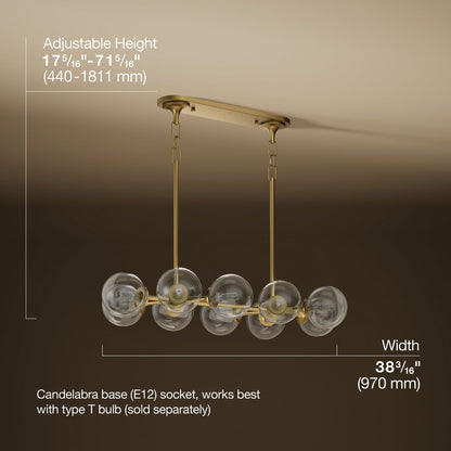 3/4 view of product with dimensions
