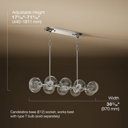 3/4 view of product with dimensions
