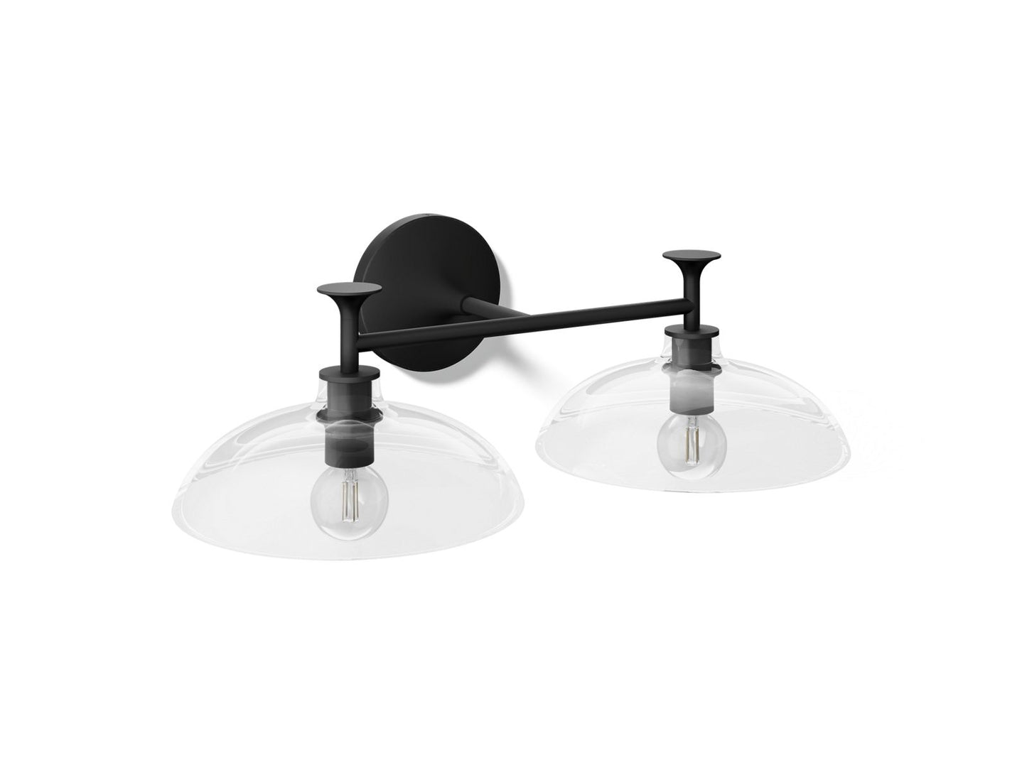 3/4 view of product with dimensions
