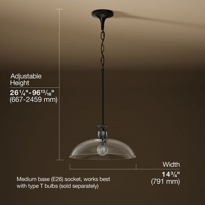 3/4 view of product with dimensions