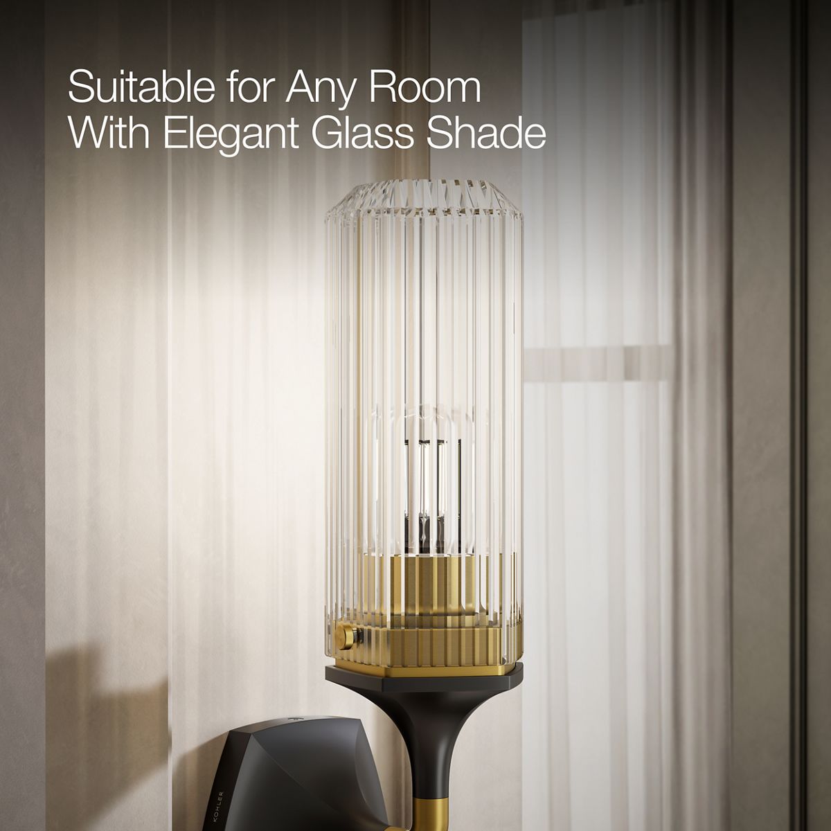 Products in use in close room view