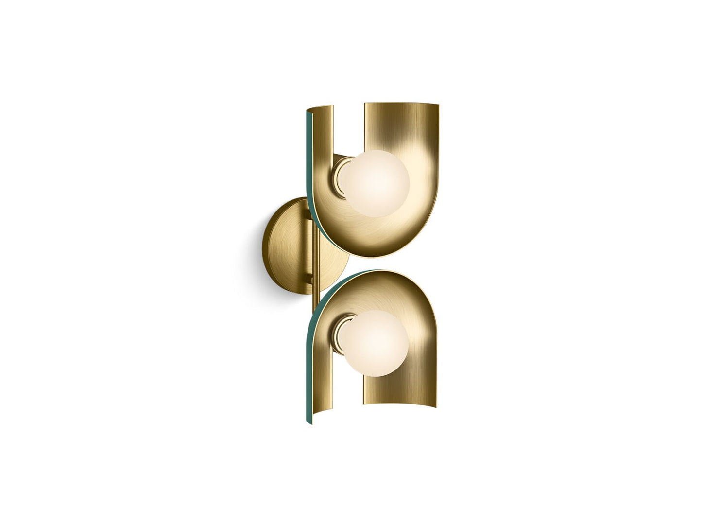 KOHLER K-31783-SC02 Jabot Two-light sconce