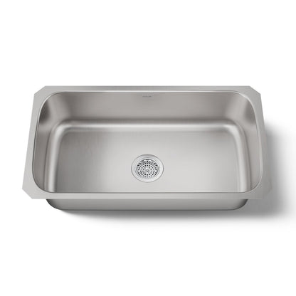 KOHLER K-3183 Undertone 31-1/2" undermount single-bowl kitchen sink