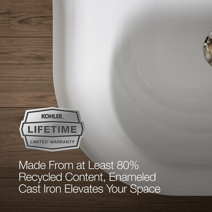 KOHLER K-3200-PAG Brockway 36" wall-mount utility sink