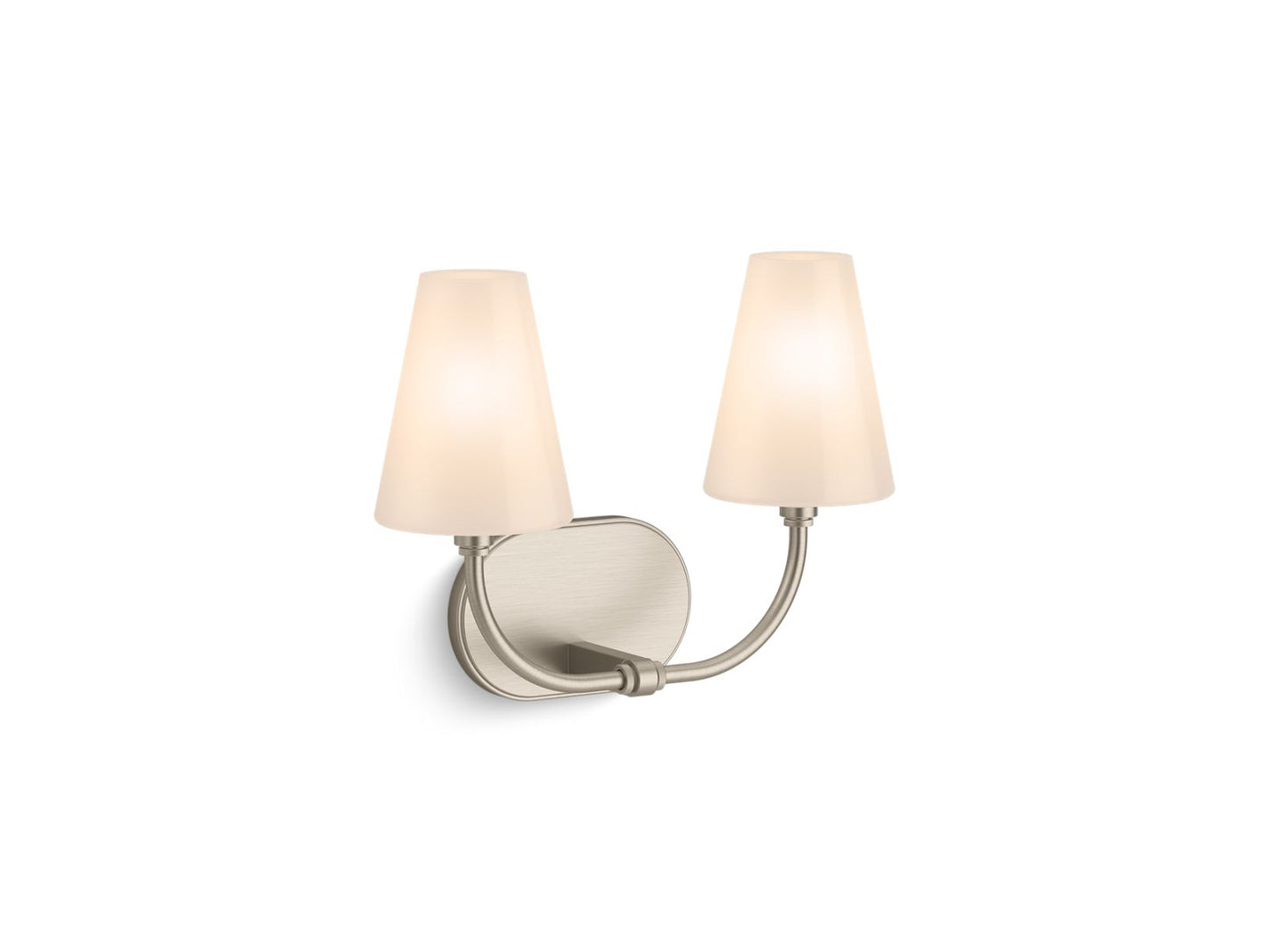 KOHLER K-32256-SC02 Kernen by Studio McGee Two-light sconce