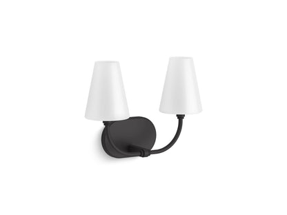 KOHLER K-32256-SC02 Kernen by Studio McGee Two-light sconce