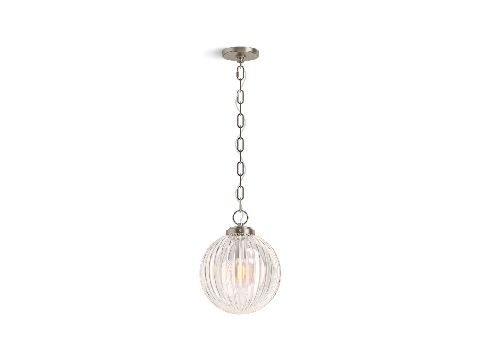 3/4 view of product with light on