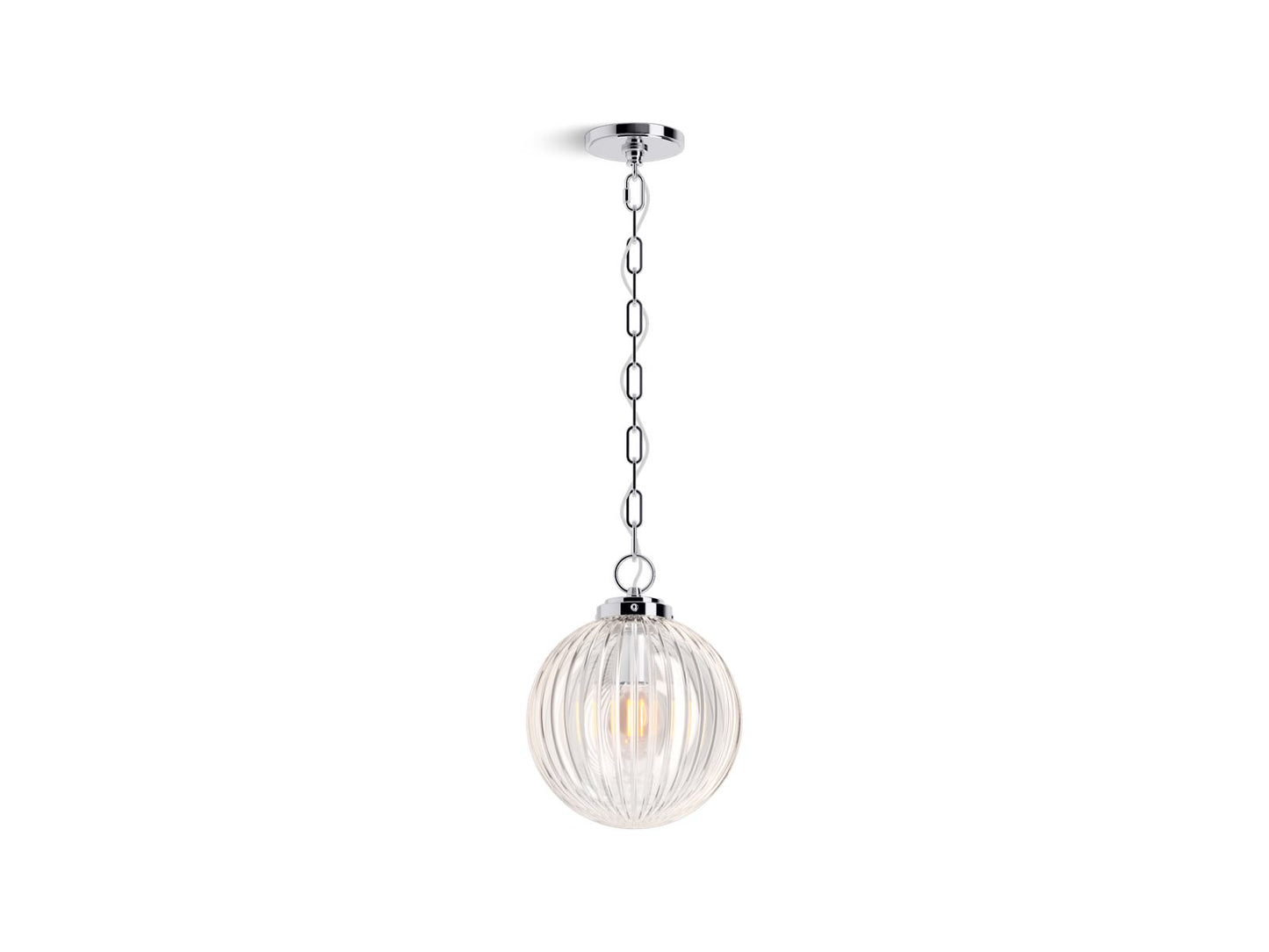 3/4 view of product with light on