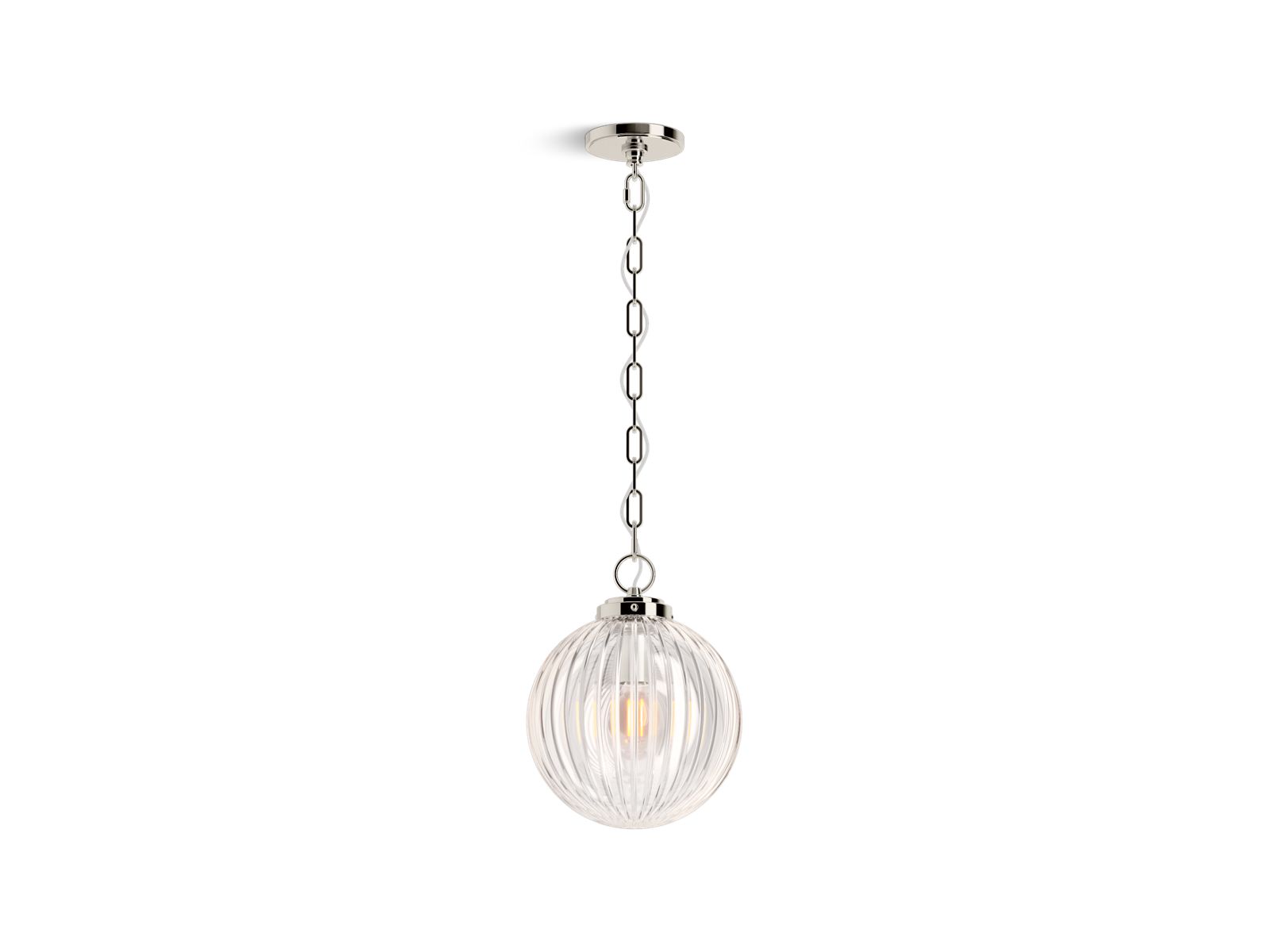 3/4 view of product with light on