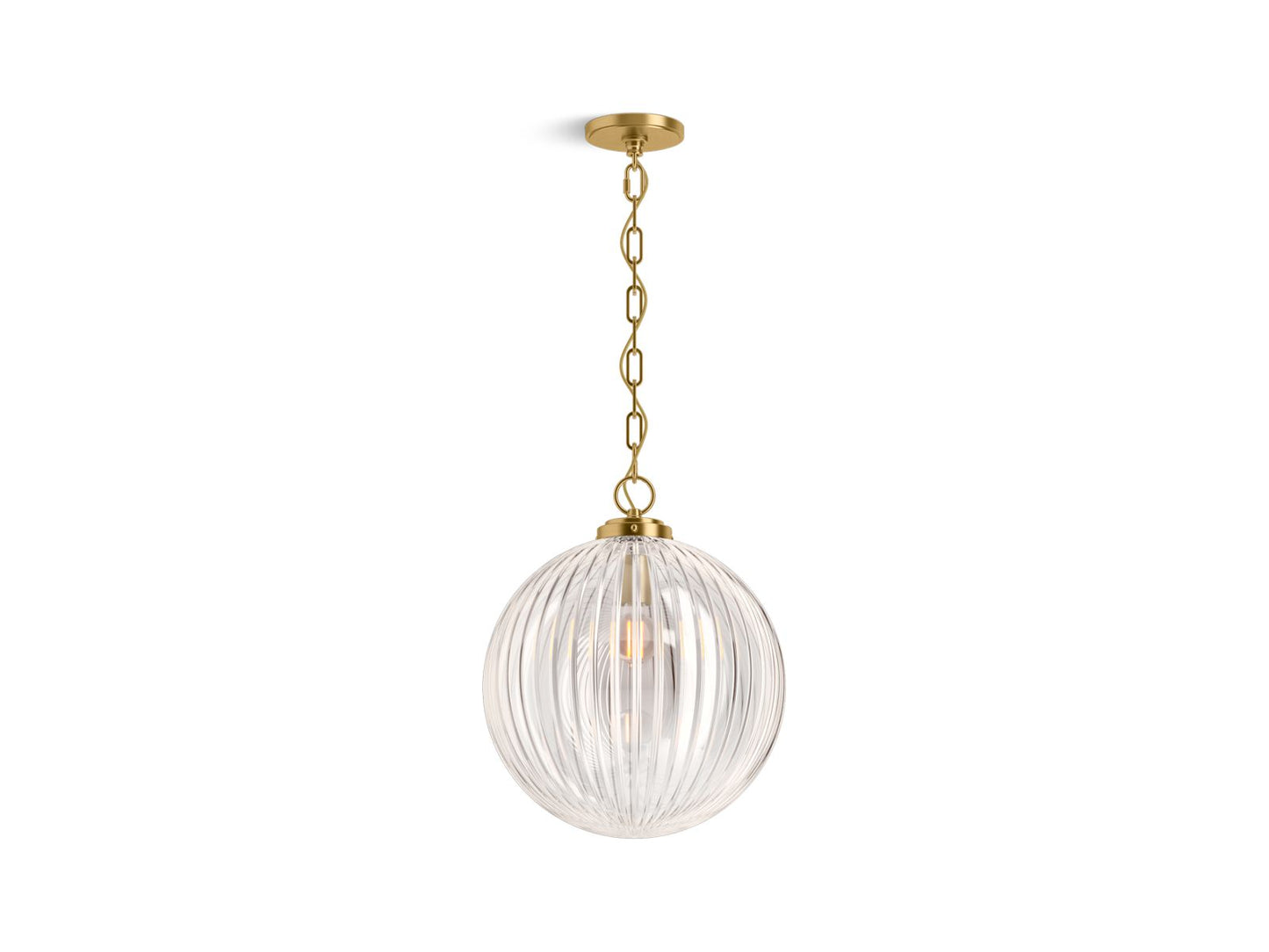 3/4 view of product with light on