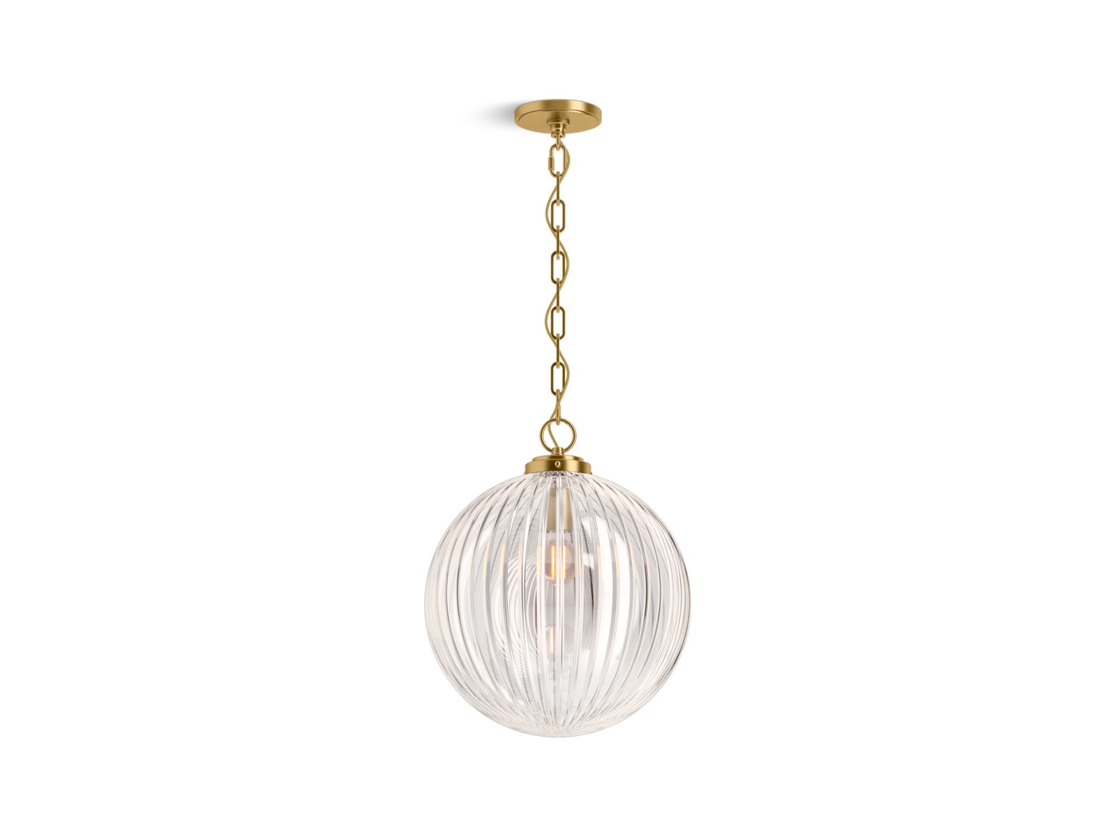3/4 view of product with light on