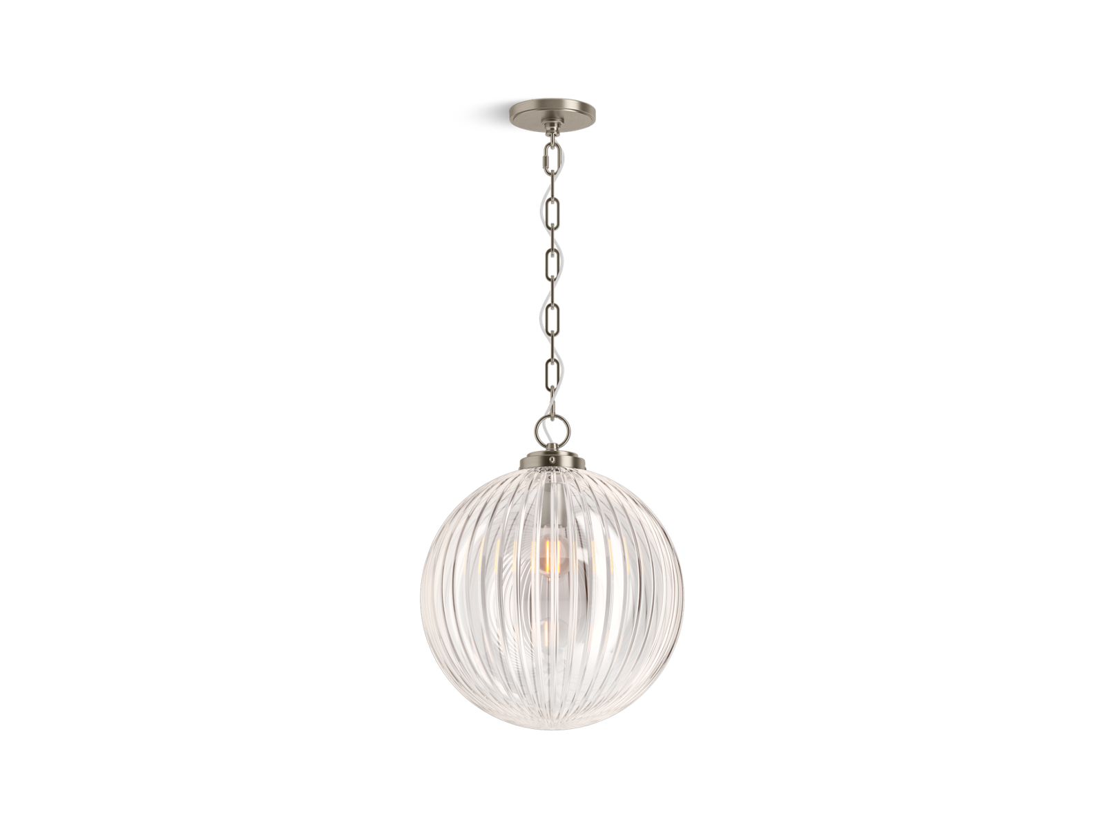 3/4 view of product with light on