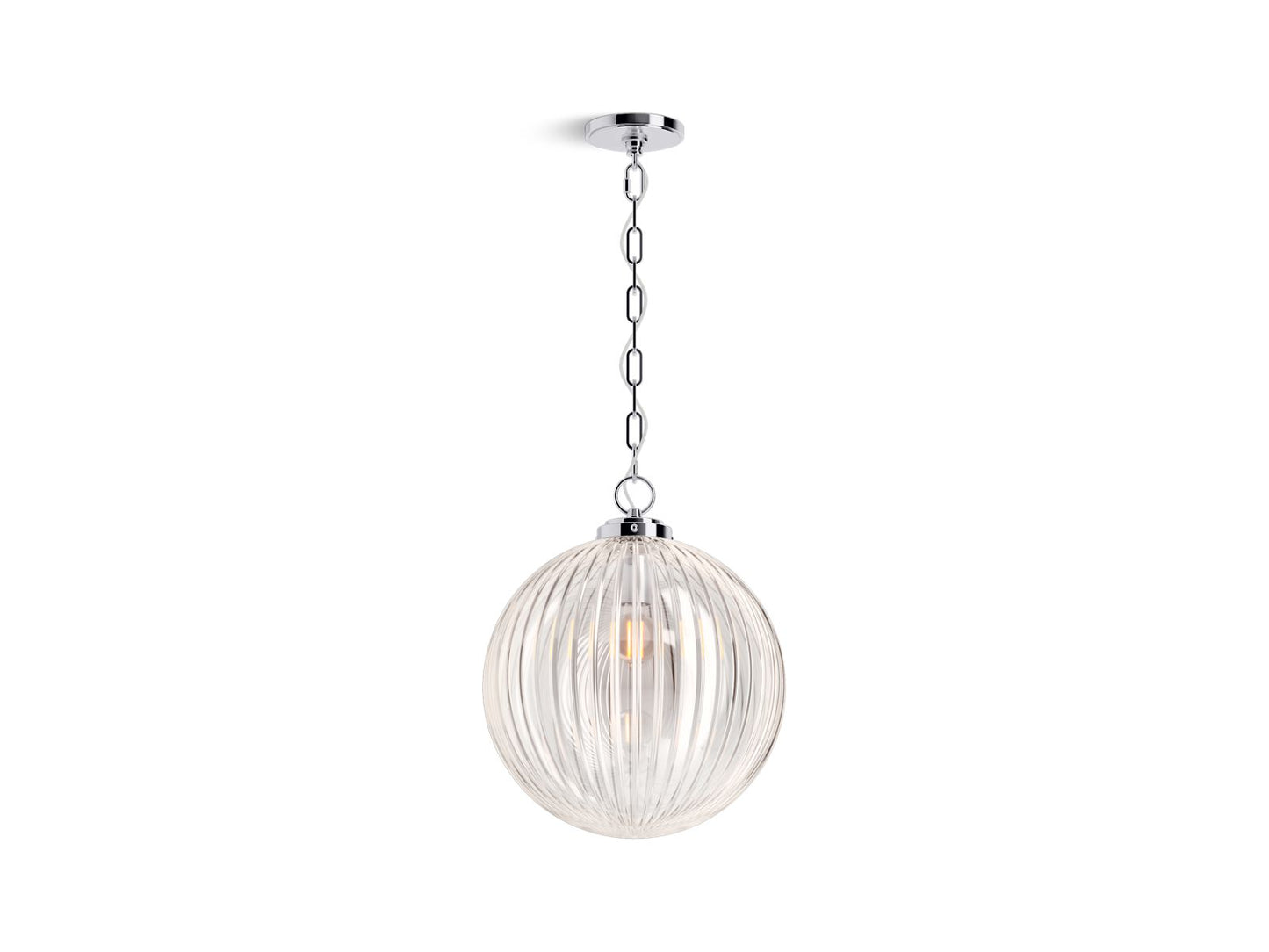 3/4 view of product with light on