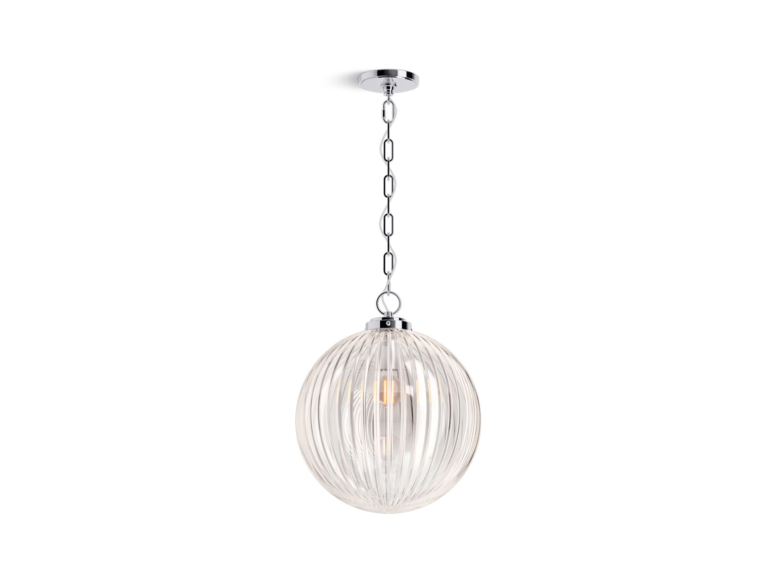 3/4 view of product with light on