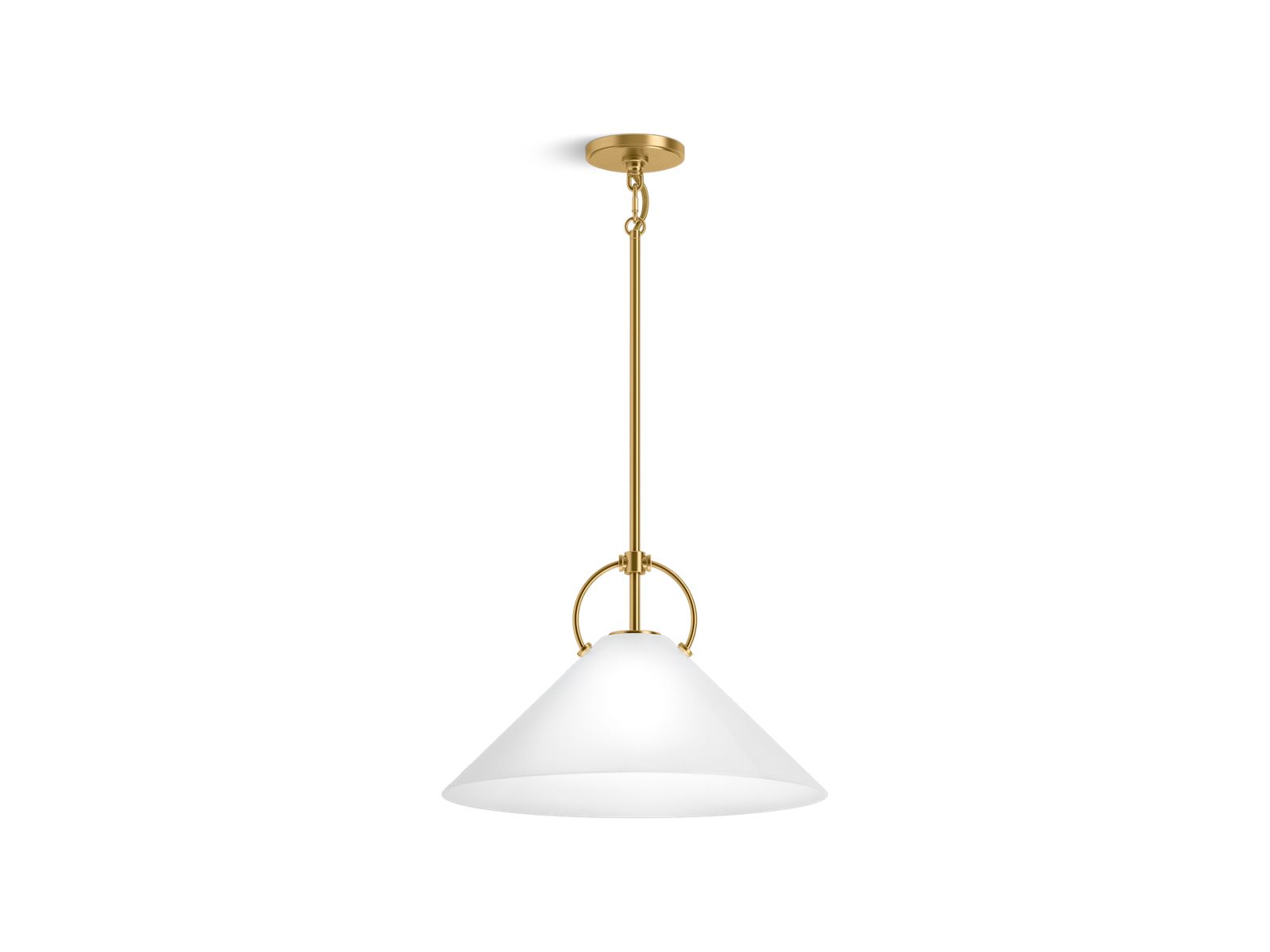 3/4 view of product with light on