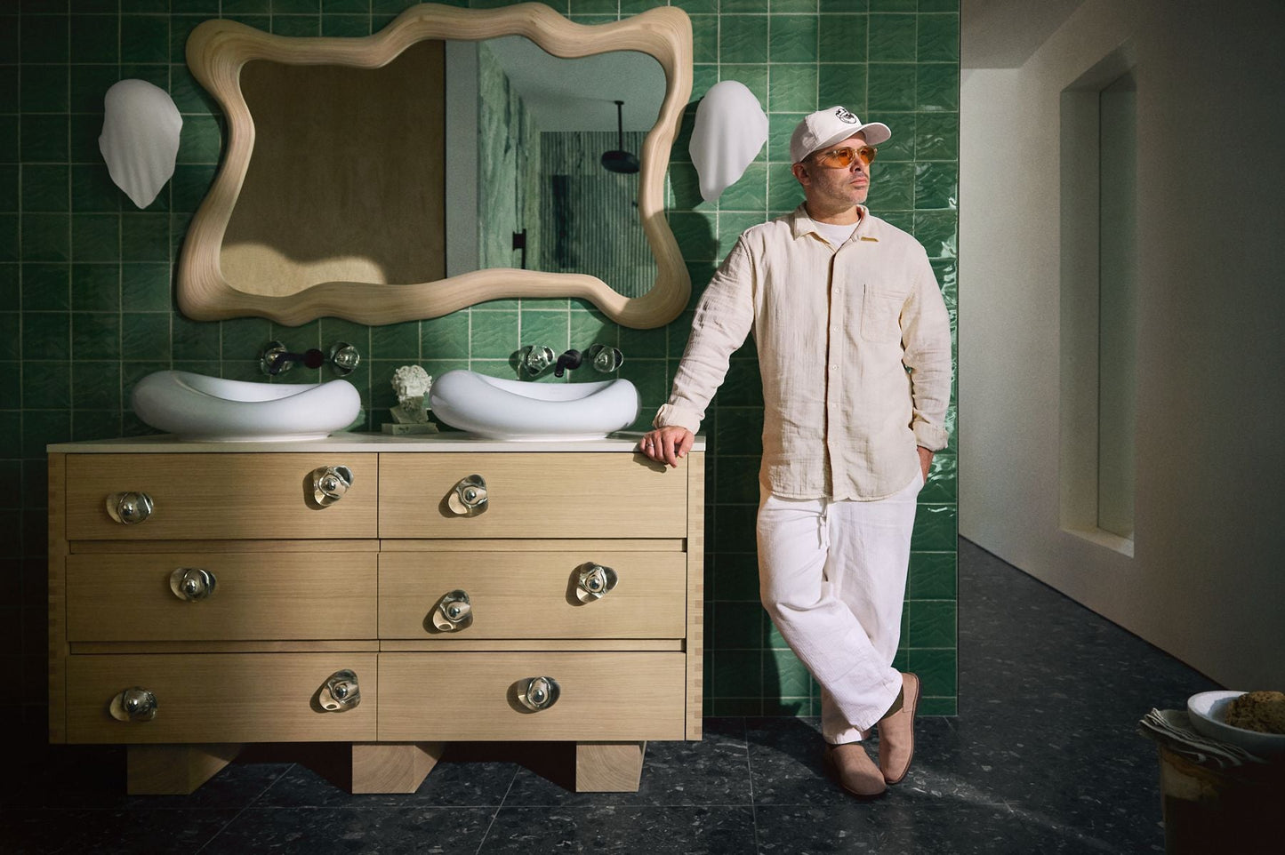 KOHLER Landshapes™ by Daniel Arsham 60" bathroom vanity cabinet