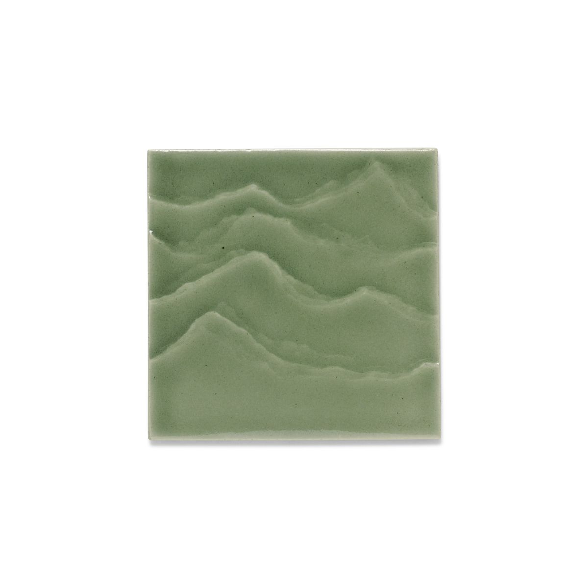 KOHLER Landshapes™ by Daniel Arsham 4" x 4" Feature Tile produced by the KOHLER WasteLAB