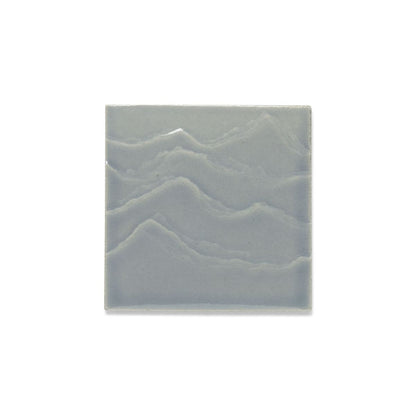 KOHLER Landshapes™ by Daniel Arsham 4" x 4" Feature Tile produced by the KOHLER WasteLAB
