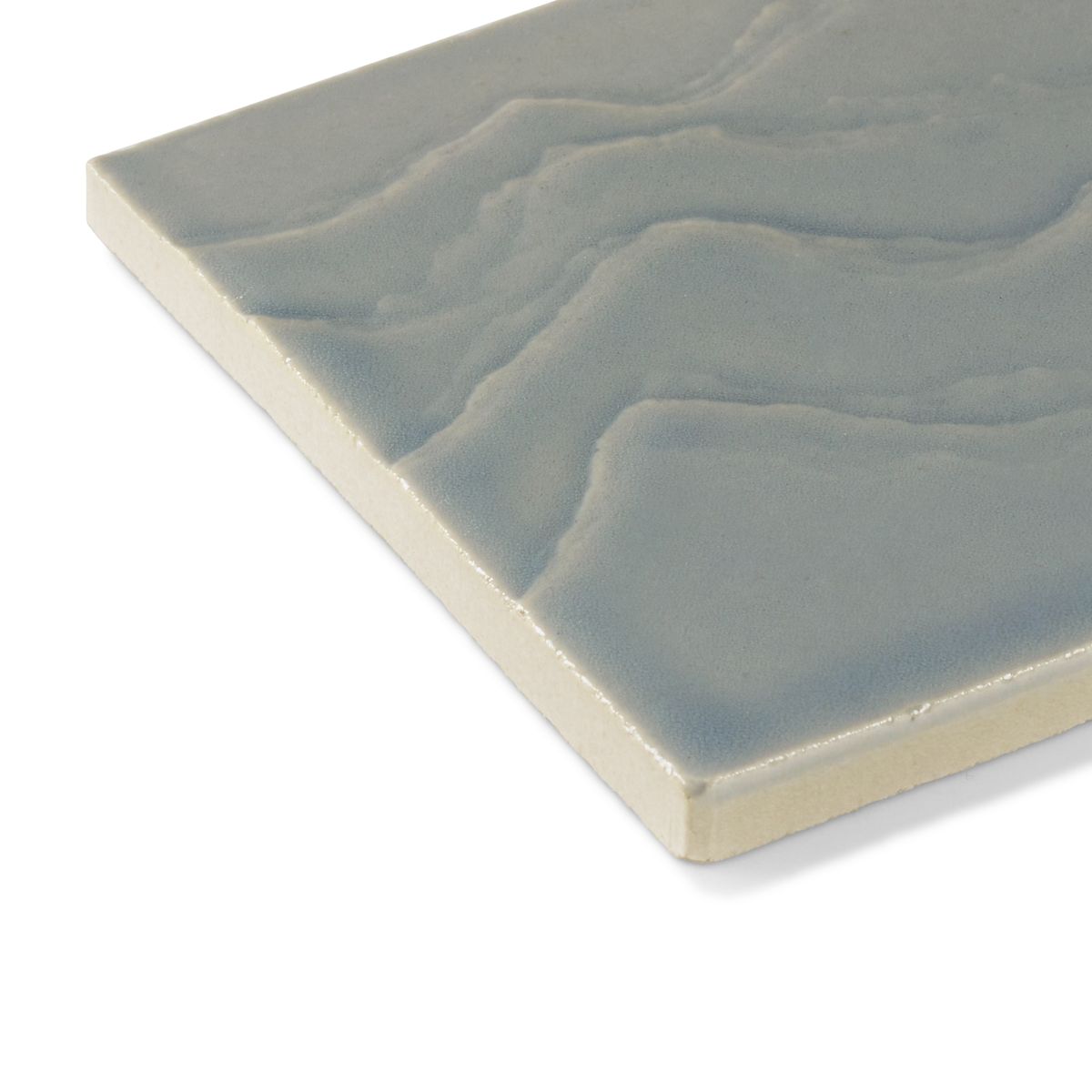 KOHLER Landshapes™ by Daniel Arsham 4" x 4" Feature Tile produced by the KOHLER WasteLAB