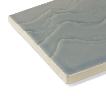 KOHLER Landshapes™ by Daniel Arsham 4" x 4" Feature Tile produced by the KOHLER WasteLAB
