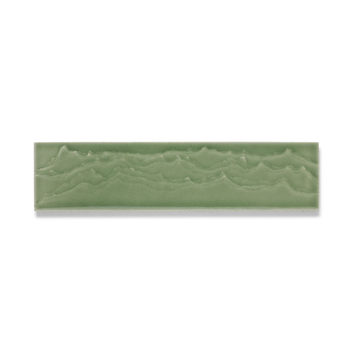 KOHLER Landshapes™ by Daniel Arsham 3" x 12" feature tile produced by the KOHLER WasteLAB