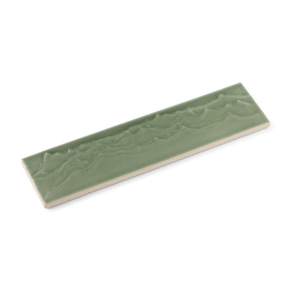 KOHLER Landshapes™ by Daniel Arsham 3" x 12" feature tile produced by the KOHLER WasteLAB