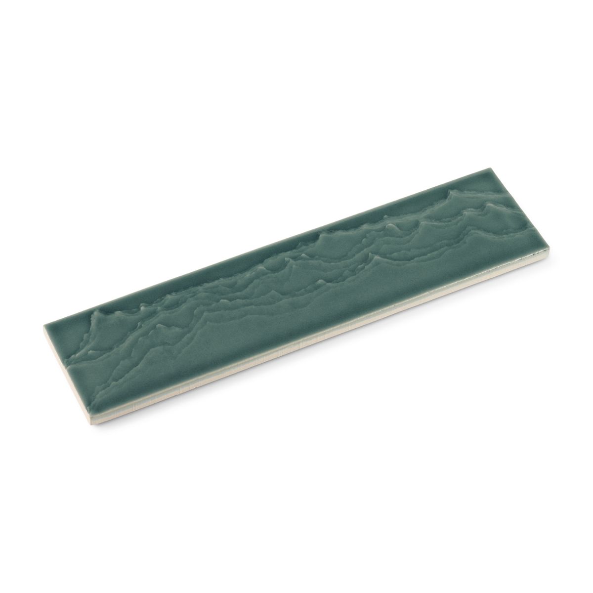 KOHLER Landshapes™ by Daniel Arsham 3" x 12" feature tile produced by the KOHLER WasteLAB