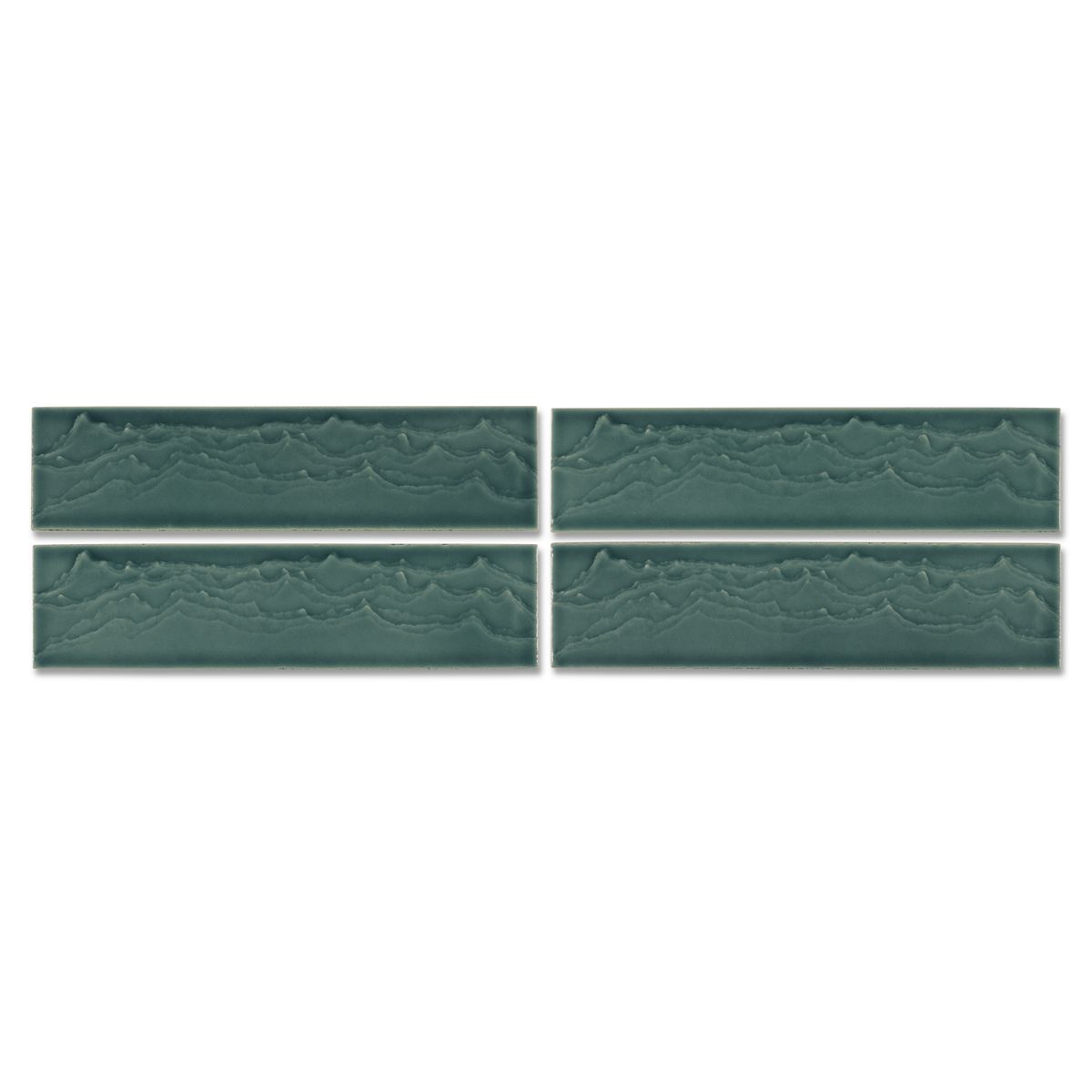 KOHLER Landshapes™ by Daniel Arsham 3" x 12" feature tile produced by the KOHLER WasteLAB