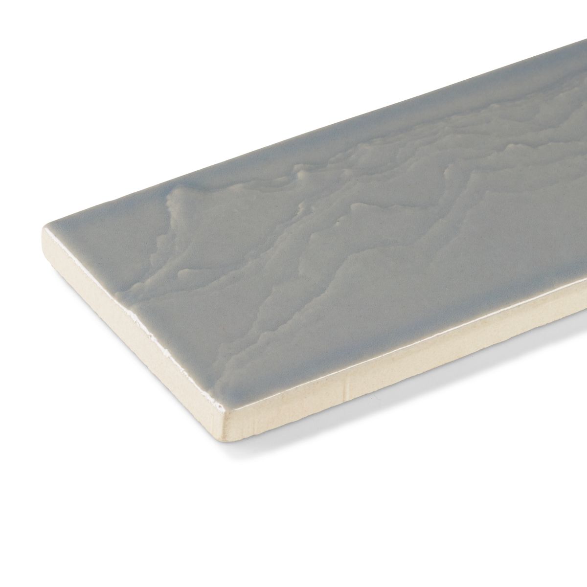 KOHLER Landshapes™ by Daniel Arsham 3" x 12" feature tile produced by the KOHLER WasteLAB