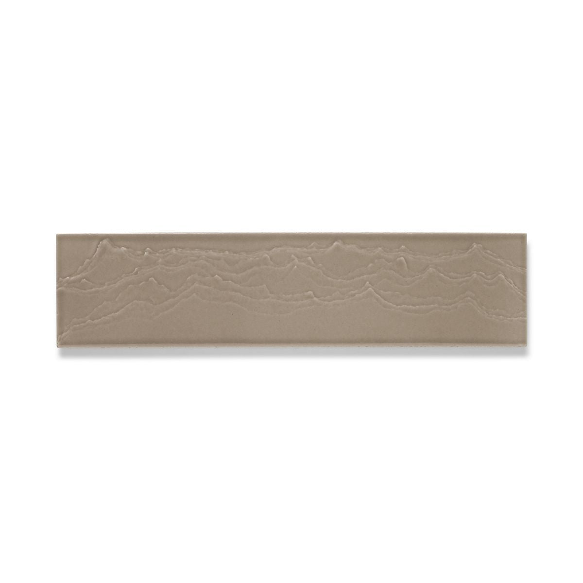 KOHLER Landshapes™ by Daniel Arsham 3" x 12" feature tile produced by the KOHLER WasteLAB