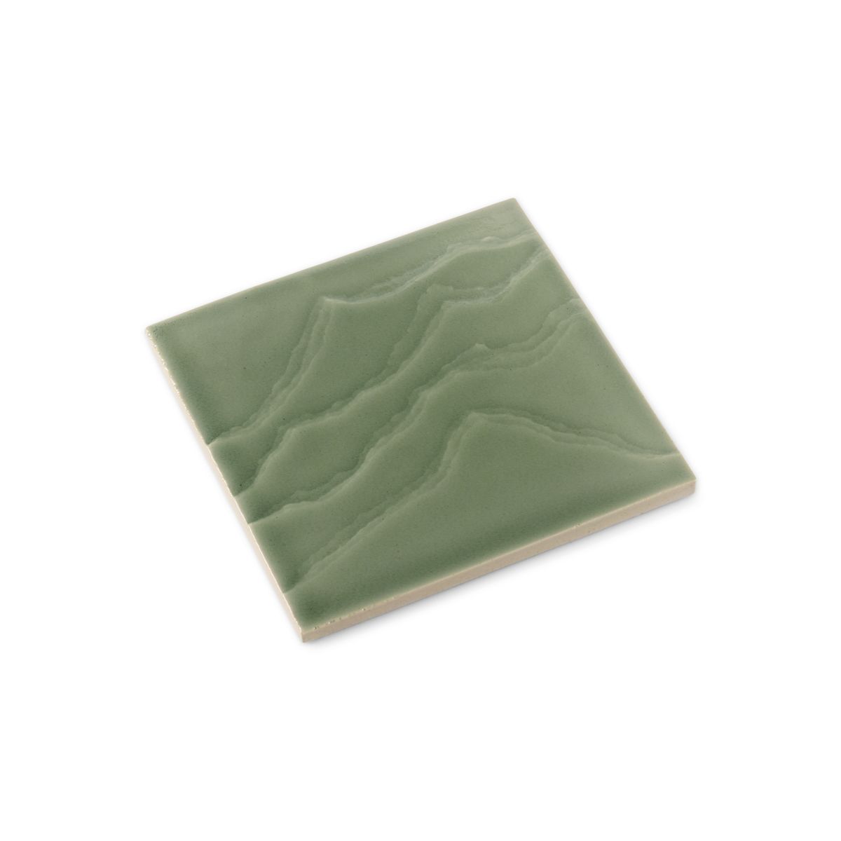 KOHLER Landshapes™ by Daniel Arsham 6" x 6" feature tile produced by the KOHLER WasteLAB