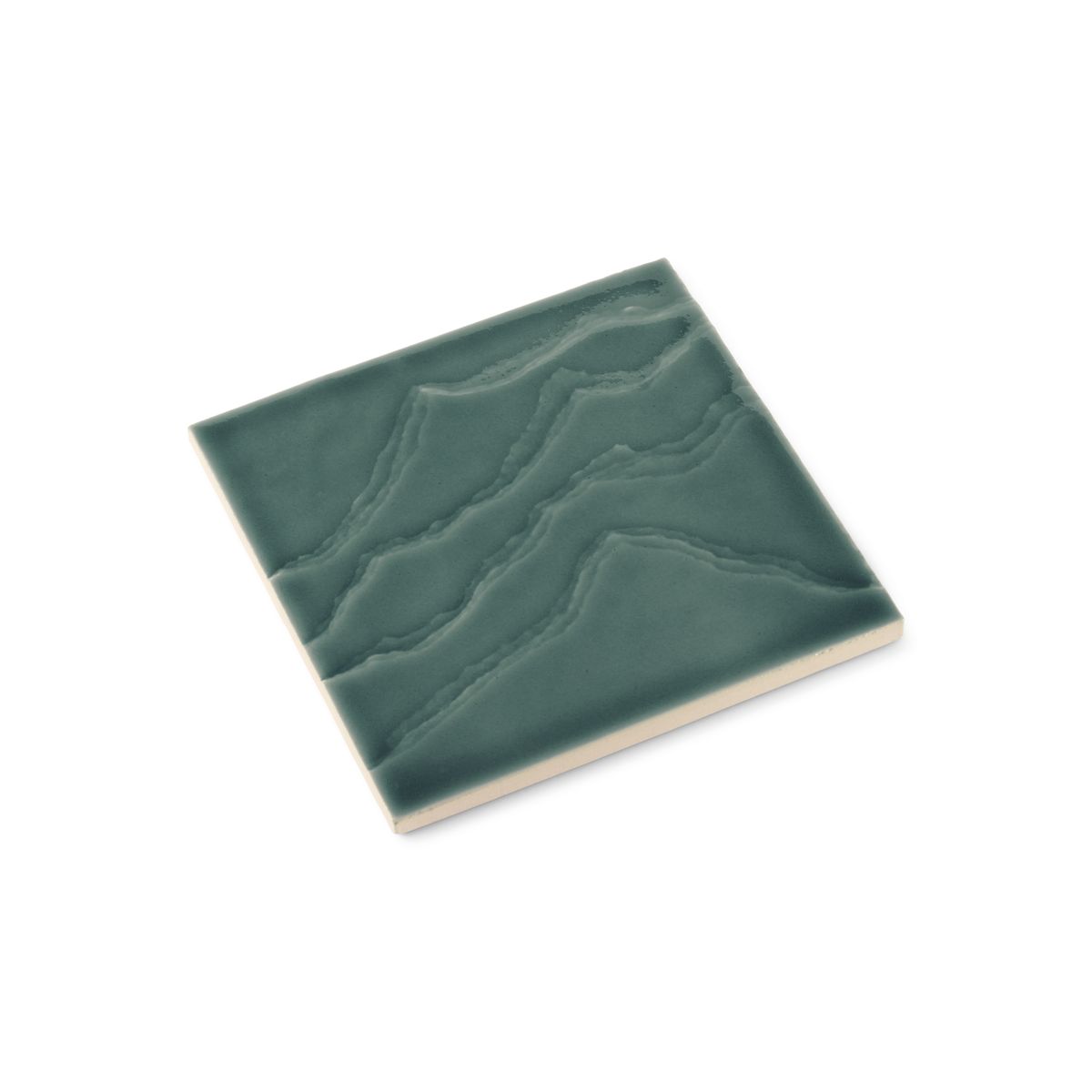 KOHLER Landshapes™ by Daniel Arsham 6" x 6" feature tile produced by the KOHLER WasteLAB