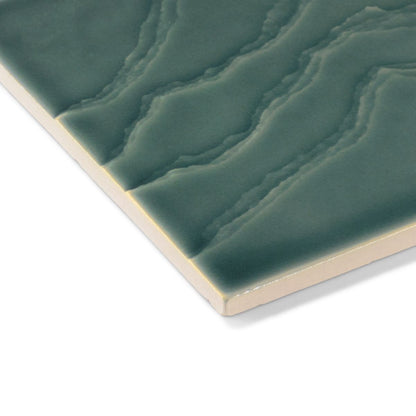 KOHLER Landshapes™ by Daniel Arsham 6" x 6" feature tile produced by the KOHLER WasteLAB