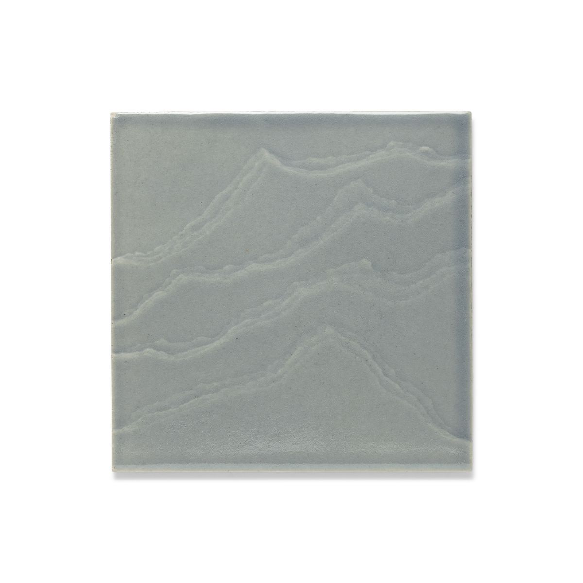 KOHLER Landshapes™ by Daniel Arsham 6" x 6" feature tile produced by the KOHLER WasteLAB