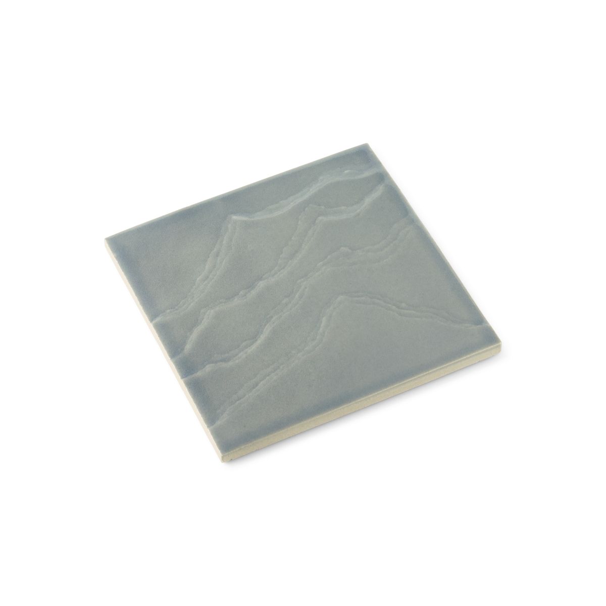 KOHLER Landshapes™ by Daniel Arsham 6" x 6" feature tile produced by the KOHLER WasteLAB