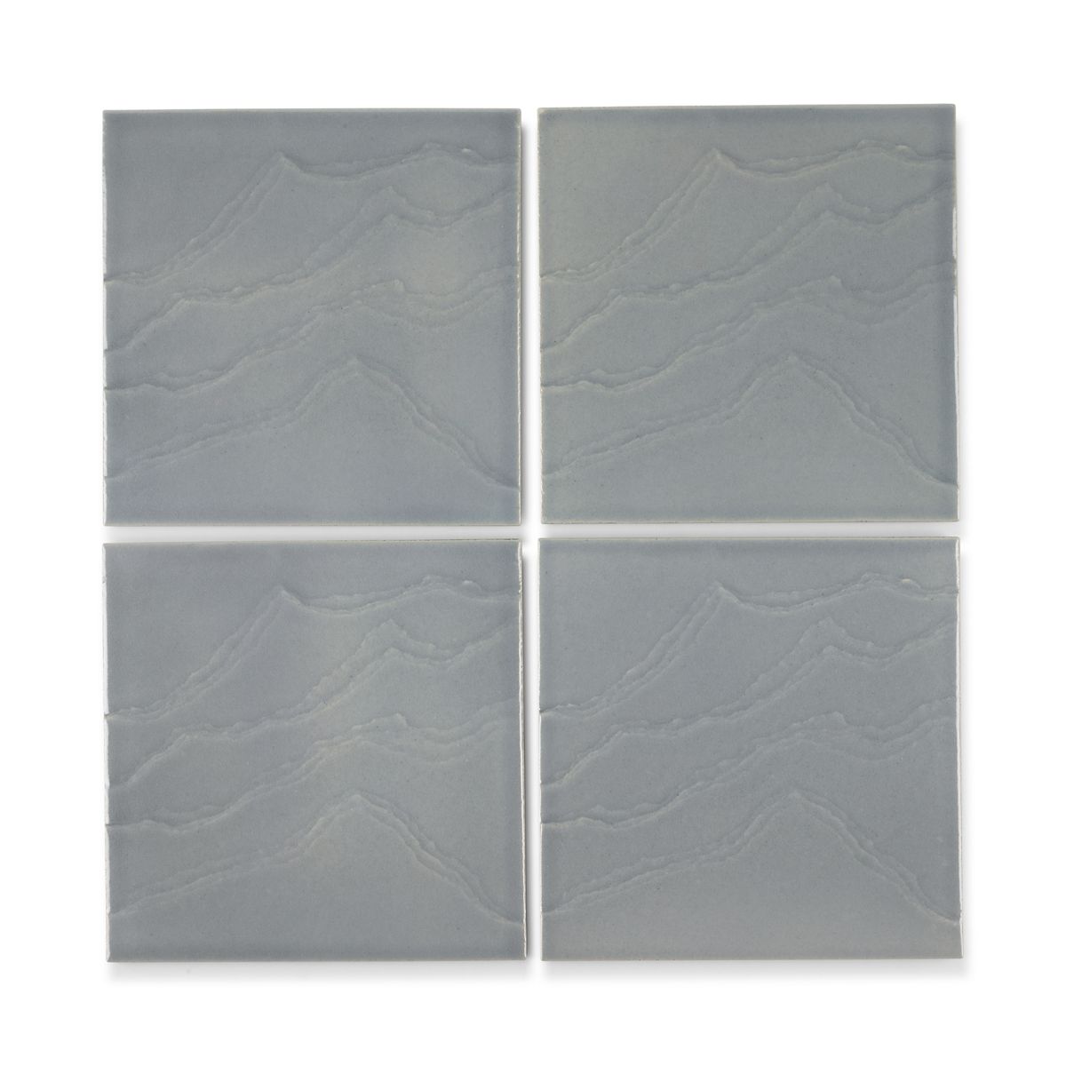 KOHLER Landshapes™ by Daniel Arsham 6" x 6" feature tile produced by the KOHLER WasteLAB