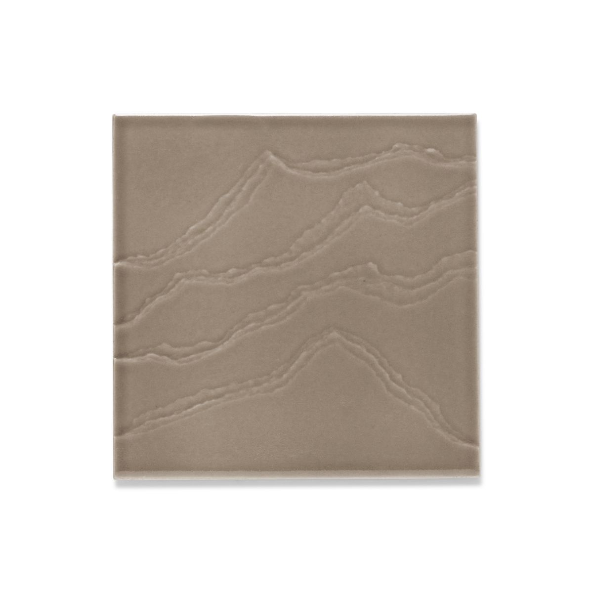 KOHLER Landshapes™ by Daniel Arsham 6" x 6" feature tile produced by the KOHLER WasteLAB
