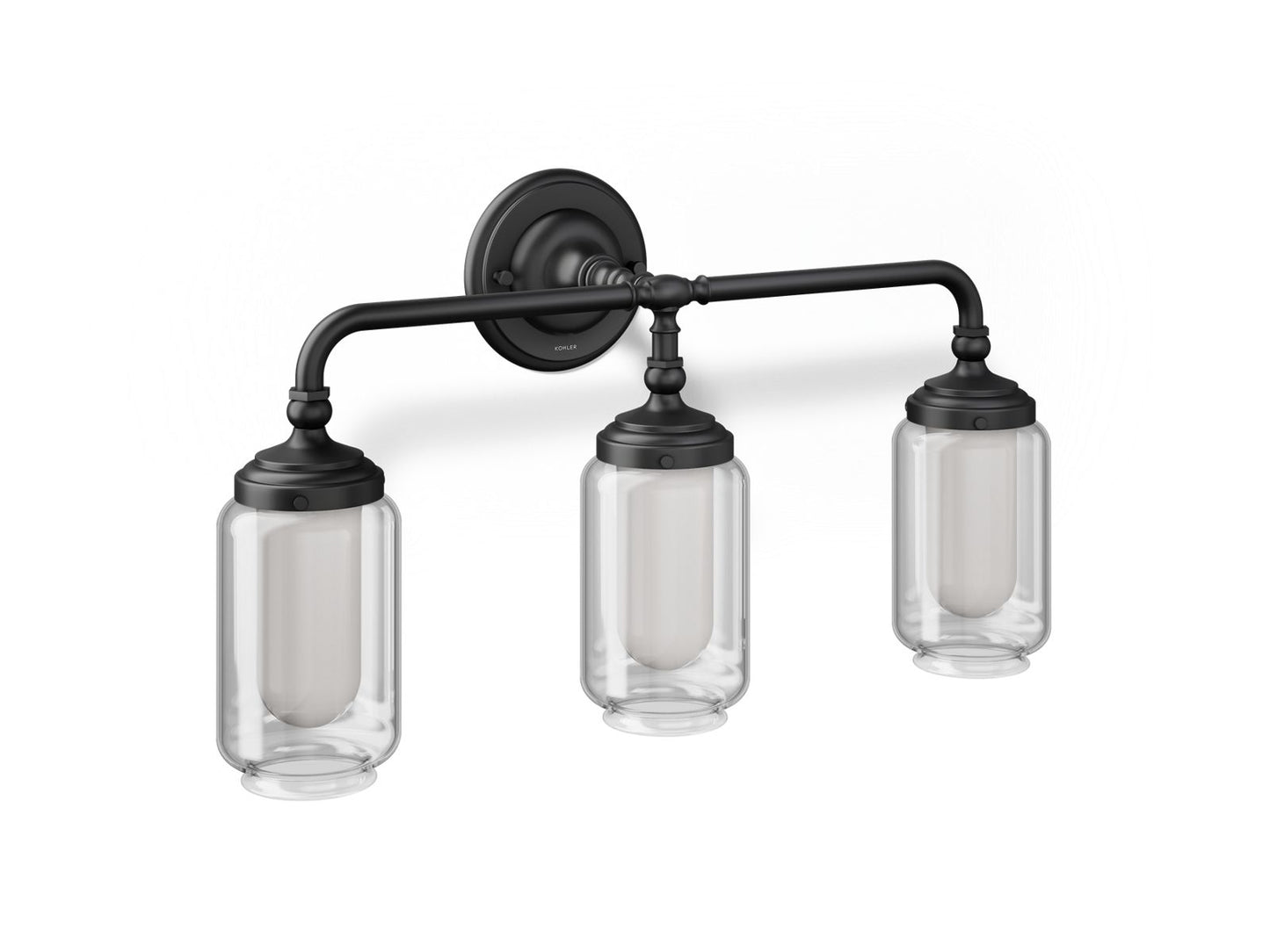 3/4 view of product with dimensions