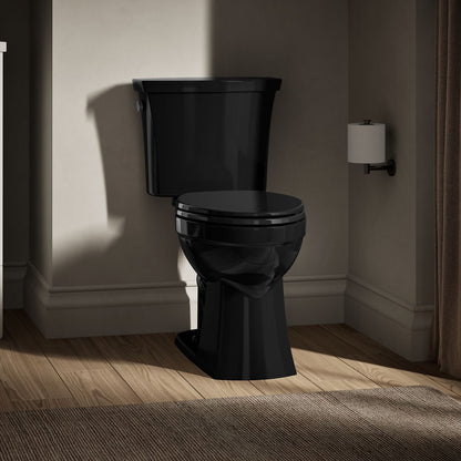 KOHLER K-32809 Kelston Elongated toilet bowl, black black - view 2