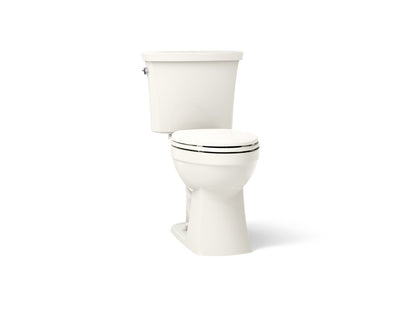 KOHLER K-32810 Kelston Two-piece elongated toilet, 1.28 gpf, biscuit